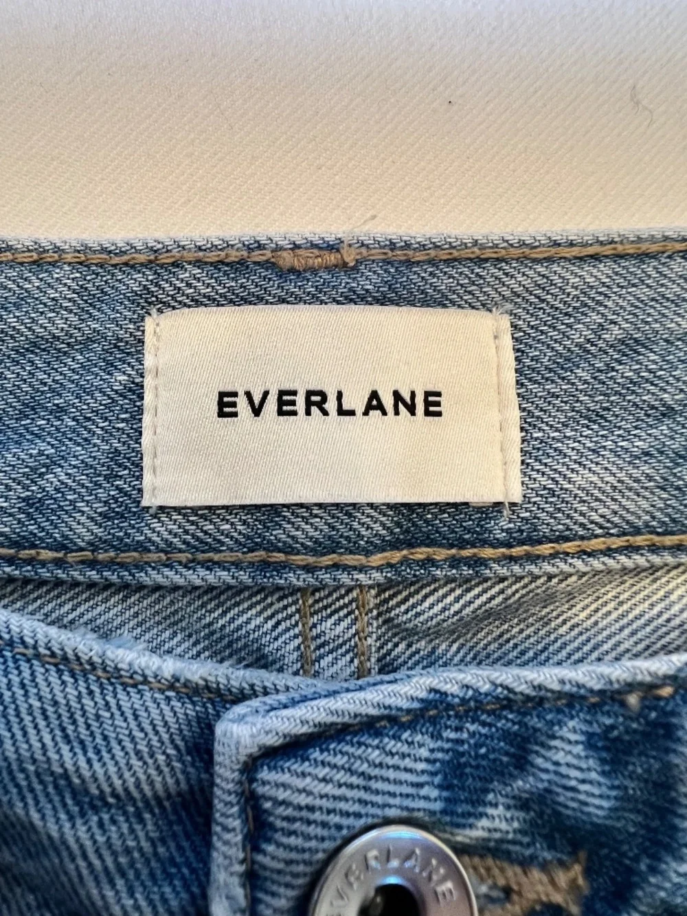 Everlane The Long A-Line Denim Short